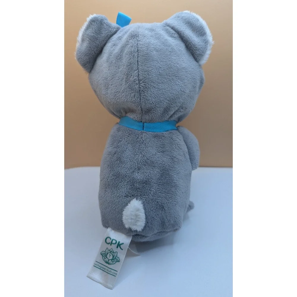 Cabbage Patch Kids Cuties Koala Plush Doll Grey Blue Polka Dot CPK 9 Inch